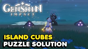 How To Solve The Tatarasuna Island Cube Puzzle In Genshin Impact