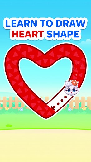 23K views · 120 reactions | ❤️ Let’s Learn the Heart Shape!  Kids...