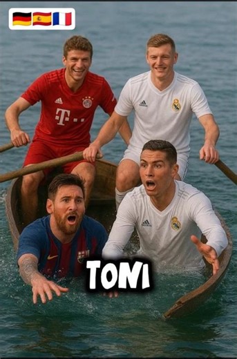 Messi & Ronaldo verlieren alles – Müller und Kroos versenken ihr Boot!#fußball