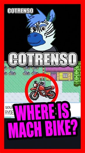 How to Get the Mach Bike in Pokémon Emerald, Ruby and Sapphire (Quick Location Guide)