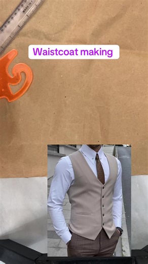Waistcoat making #awechschoolofcreativity #fashionclasses #fashionschool #fashionschool #sewing #tailoring #fashiontiktok