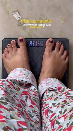Day 56/120 days intermittent fasting 🧿 #beforeandafterweightloss #whatieatinaday #fatlossjourney