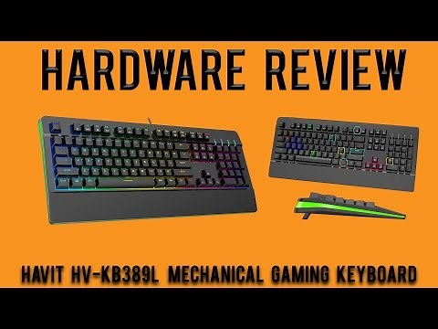 Hardware Review: HAVIT HV-KB389L RGB Backlit Mechanical Gaming Keyboard