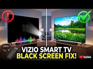 How To Fix Vizio TV Black Screen With Sound (Easy Troubleshooting Guide)