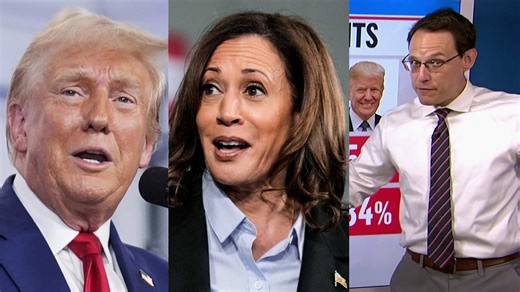 Harris vs. Trump: Kornacki has the latest polling numbers ahead of the debate