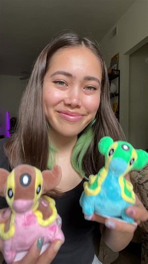 POV your taste in Pokemon is 6 legged slugs I am #sponsored_by_pokemoncenter so make sure to use my 🔗 if you want a 6 legged slug of your own lol #pokemon #pokemonplush #plushies #plush