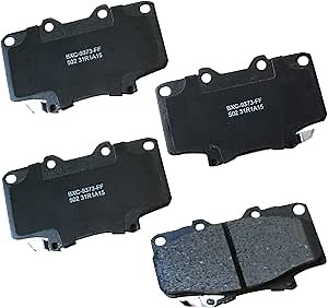 Bendix Premium SBC502 Ceramic Front Brake Pads for Lexus LX450 1997-1996, Toyota Land Cruiser 1997-1991
