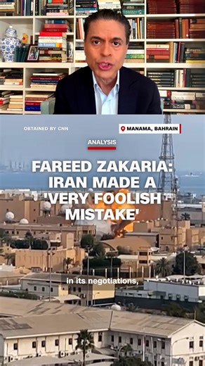 CNN's Fareed Zakaria says Iran made a 'foolish mistake' by conducting retaliatory strikes against the Gulf States in the aftermath of the US and Israel launching a major attack on Iran. | Analysis Follow live updates: https://cnn.it/4aSGGhC | CNN