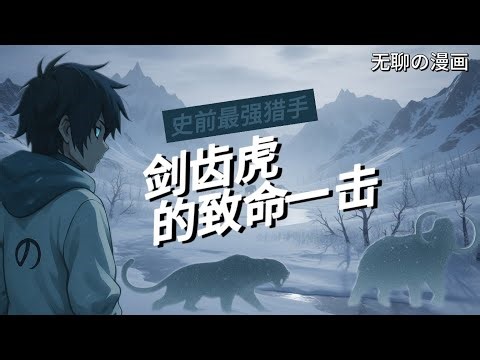 🎬【无聊の漫画·百科篇】剑齿虎——冰原上最后的王者The Saber-Toothed Tiger — The Last King of the Ice Age