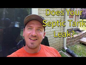 How to Spot a Leak in Your Septic Tank