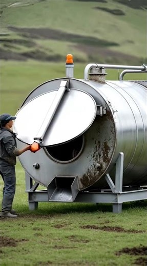 Yak Processing Machine 🚜 | Extreme Agro Engineering#shorts