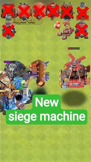 Can the new guardian defend the town hall 18 against the maxed Seige machine in #clashofclans