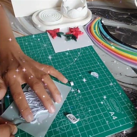 Paper Quilling DIY My Santa-Christmas Craft