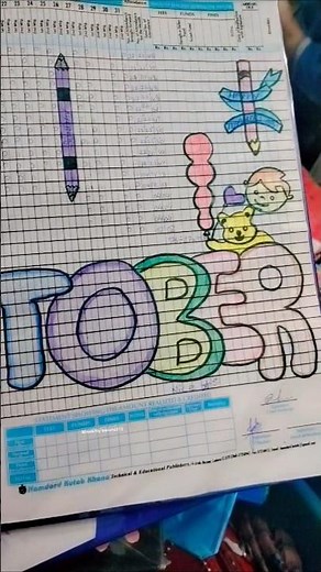 Creative students Attendance Register Decoration Ideas