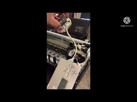 Dtf! Epson 3880 printers damper replace!