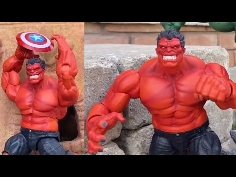 New Red Hulk Action Figure By DST is one of the best Hulk figures ever made in stock at Titan Toyz