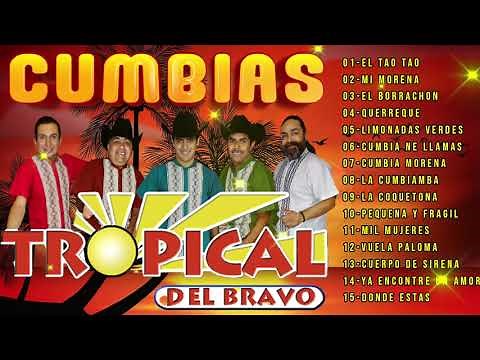 🌴TROPICAL DEL BRAVO CUMBIAS TROPICALES PARA BAILAR MIX 20 EXITOS 🌴#MUSICATROPICALES