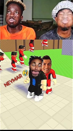 He couldn't hold it at the end! 💦😭 #roblox
