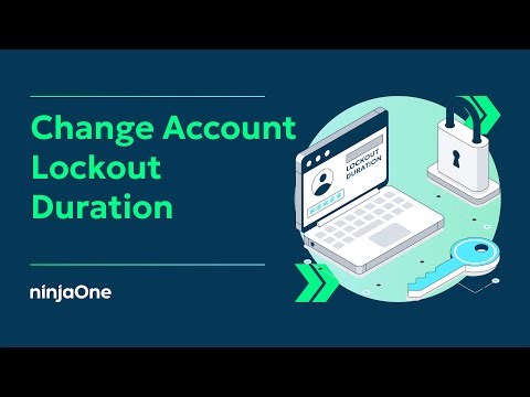 How to Change Account Lockout Duration for Local Accounts in Windows (w/ SCREEN RECORDING)