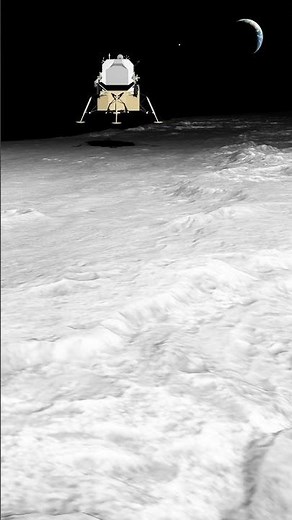 Humanity's first step, Apollo Lander's Moon Landing #moon #earth #apollo11mission