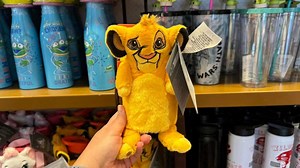 Quench Your Thirst With This Simba Water Bottle With Plush Crossbody Carrier! | Chip and Company