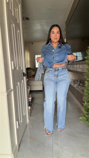 Stylish Chic Me Rhinestone Jeans for Trendy Looks