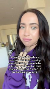 112K views · 183 reactions | You are a CHILD please let me be ur big sis and help you. It makes me so sad to see young girls SO lost and confused & running to male validation which just makes it even worse.沈 | Talia Breyer | Facebook