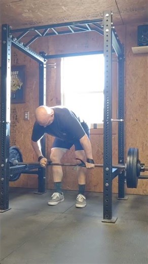 Rack Pull Rows - Top Set 5 X 345lbs