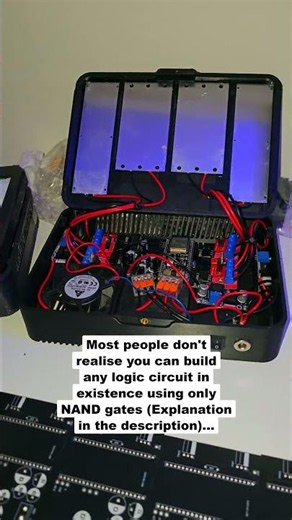 NAND Gates Can Build Any Logic Circuit