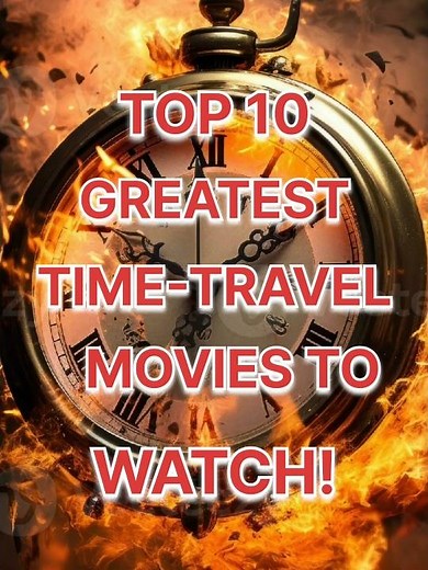 Top 10 Must-Watch Time Travel Movies on Netflix & Prime 👀⏳