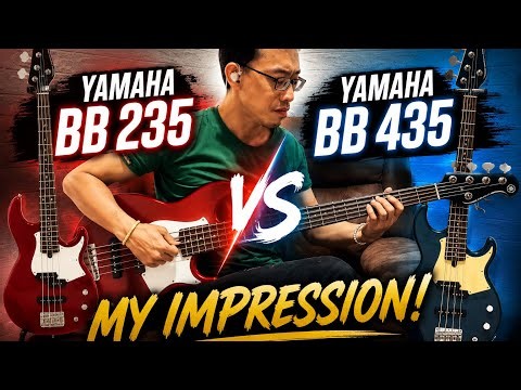 Yamaha BB 235 VS 435 Impression & Sound Demo