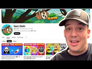 Welcome to Quiz Sloth (Channel Intro)