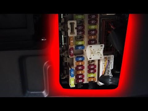 Where is the Fuse Box on a Nissan Navara?