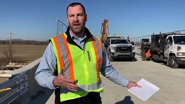 OVERPASSES NEARING COMPLETION - We got an update from ODOT and Hancock County Engineer Doug Cade on the two State Route 15 overpasses at CR 180 and CR 169 that are almost finished. https://wfin.com/local-news/state-route-15-overpasses-almost-finished/ | 1330 WFIN