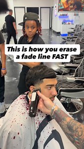 When the line of demarcation is right against the skin, technique matters. I attack it by using my clipper horizontally to soften the line, then turn the clipper to a 45° angle in targeted areas to break up dark spots. The secret is the combination of angle, motion, and pressure, that final refinement creates cleaner blends and blurrier Fadez every time. 💨💈 If you want to learn these techniques hands-on and become a skilled professional barber, we enroll every week at The Barber Academy by Sea