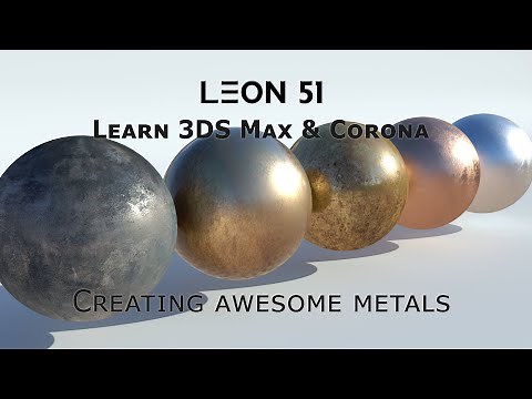 How to Create Realistic Metals in 3DS Max & Corona | Architectural Visualization