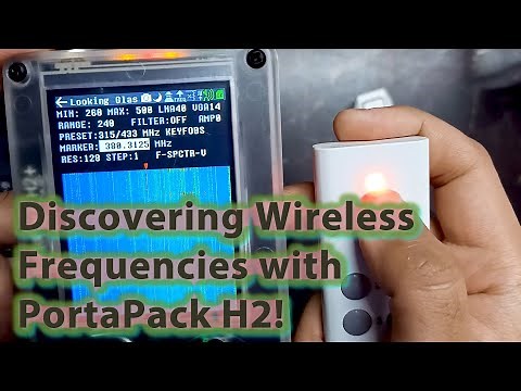 📡 Discovering Frequencies with PortaPack H2 🛰️