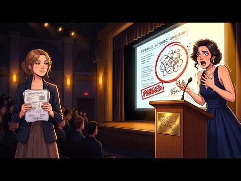 Reborn, I Let My School Bully Take My Award Speech—Then Revealed the Grade She Bribed to Earn It