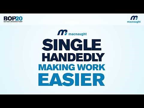 BOP20 Battery Operated Pump by Macnaught