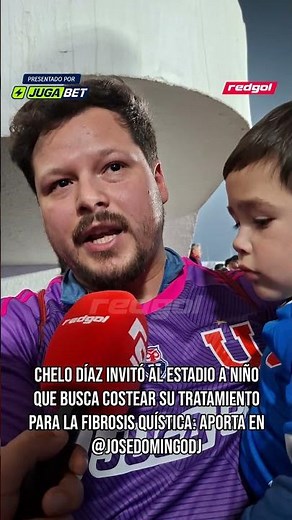José Domingo cumplió uno de sus mayores sueños gracias a Marcelo Díaz 💙
