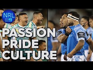 A powerful Siva Tau and Haka sets up an epic clash | NRL on Nine