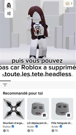 comment avoir un skin sans tete gratuitement