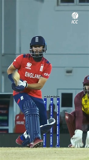 1.4M views · 10K reactions | Back of the bat genius from Moeen Ali 欄 | ICC - International Cricket Council | Facebook