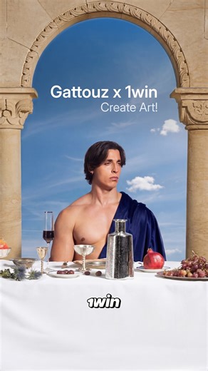 1win Models | Every piece had a clue. And now the final image is clear: @mak.7out joins 1win Models as our new ambassador! And don’t forget — CREATE ART! | Instagram