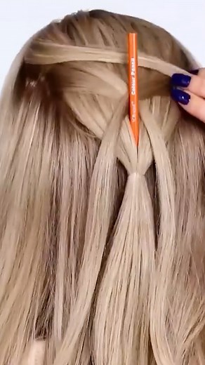 Fishtail Hack! #tutorial #hack #easy | Another Day Another Braid