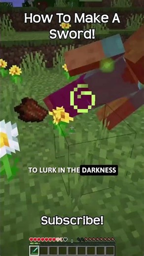 How To Make A Sword In Minecraft?!