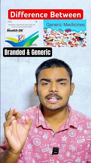 Difference Between Generic & Branded Medicine 🤯// #shotstory