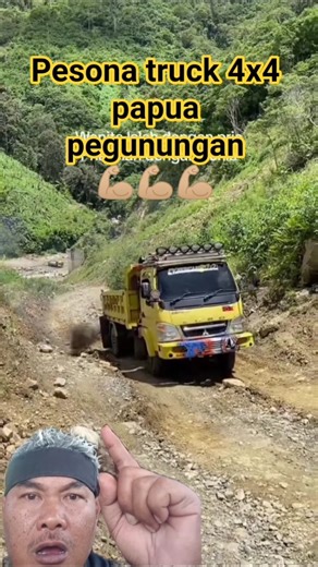truck 4x4 papua #beranda #automobile #amazing #offroad #motivation #truck #driver