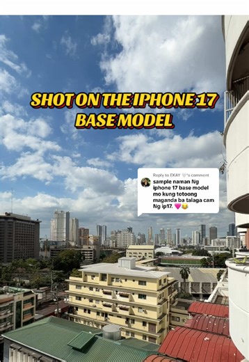 iPhone 17 Baseline Model Camera Test Review