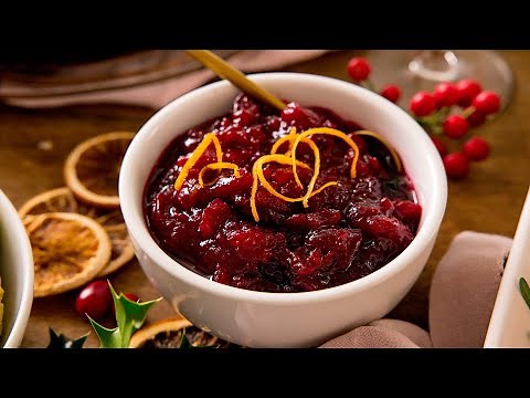 My Homemade Cranberry Sauce Recipe | Christmas Dinner Tips
